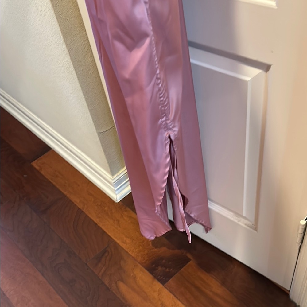 Source Unknown Pink Chemise Silky Spaghetti Straps - Picture 2 of 3